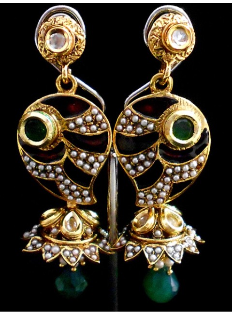 Polki Earrings